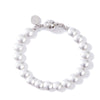 Loom Bracelet - Metallic Pearl White
