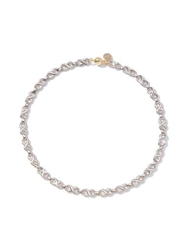 Loop Of Love Necklace - Linen