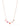 Los Angeles Necklace - Light Rose Gold Rose Garden