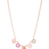 Los Angeles Necklace - Light Rose Gold Rose Garden