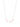 Los Angeles Necklace - Liquid Metallic Pearl White