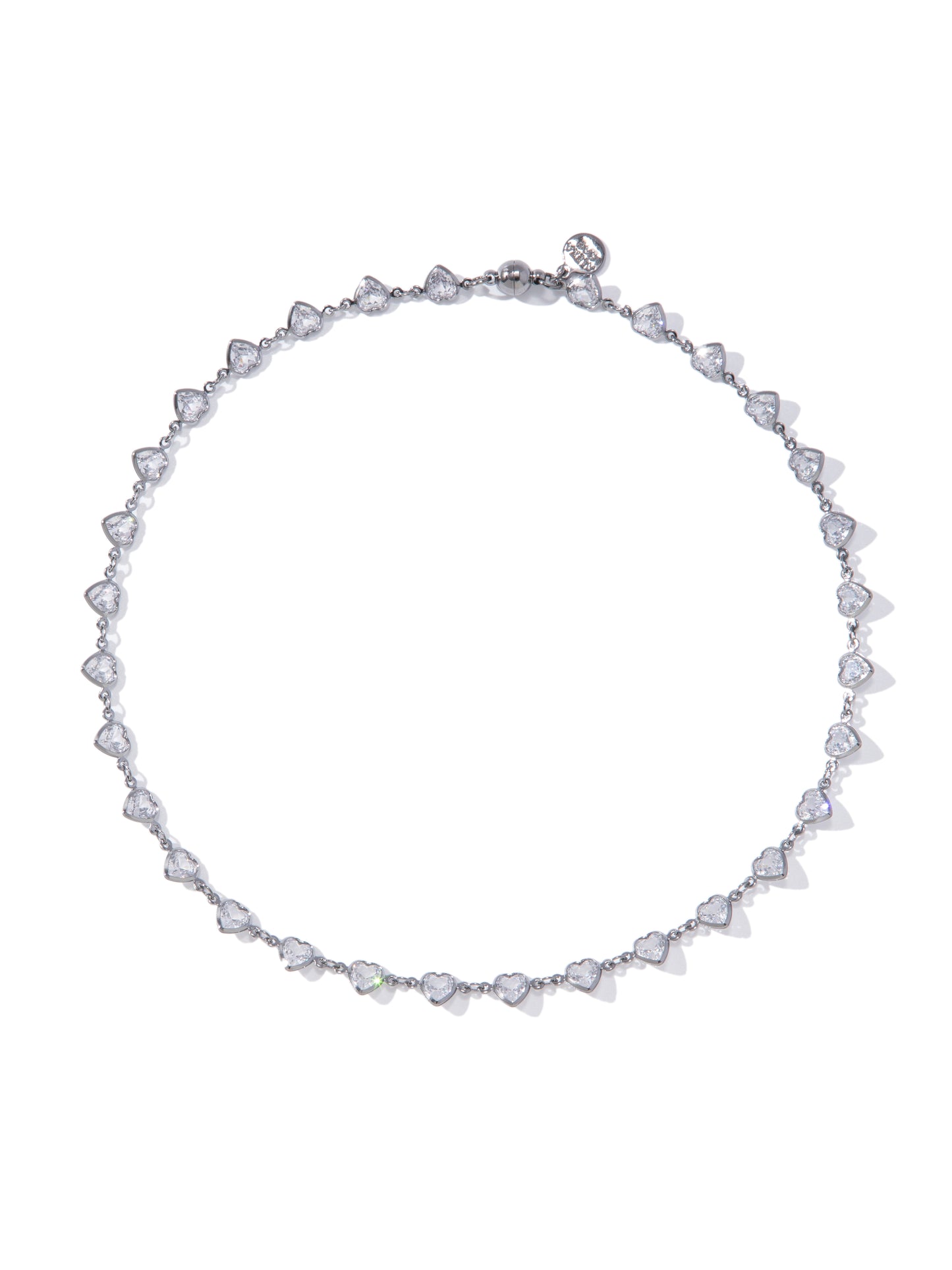 Love Notes Necklace - Gunmetal