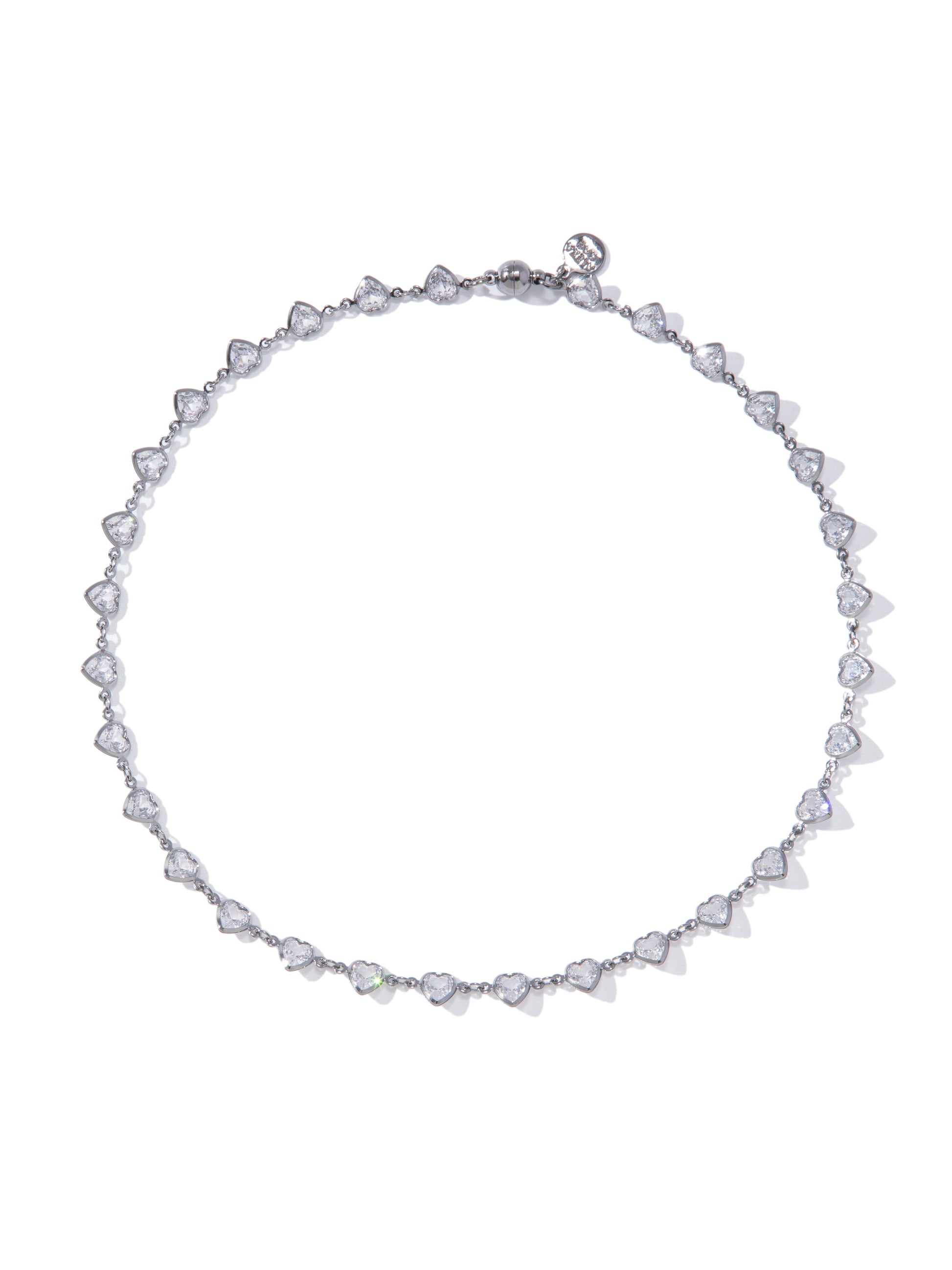 Love Notes Necklace - Gunmetal