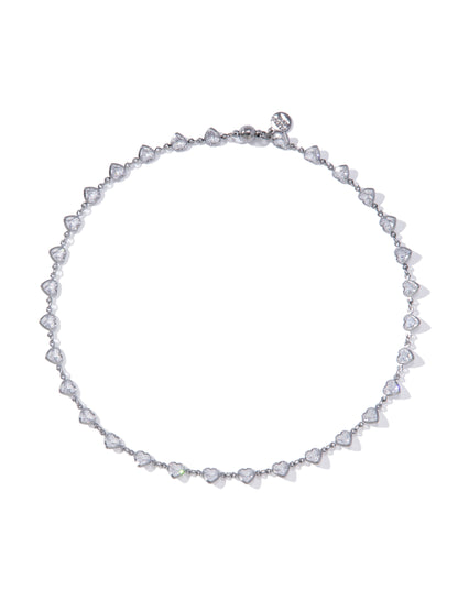 Love Notes Necklace - Gunmetal