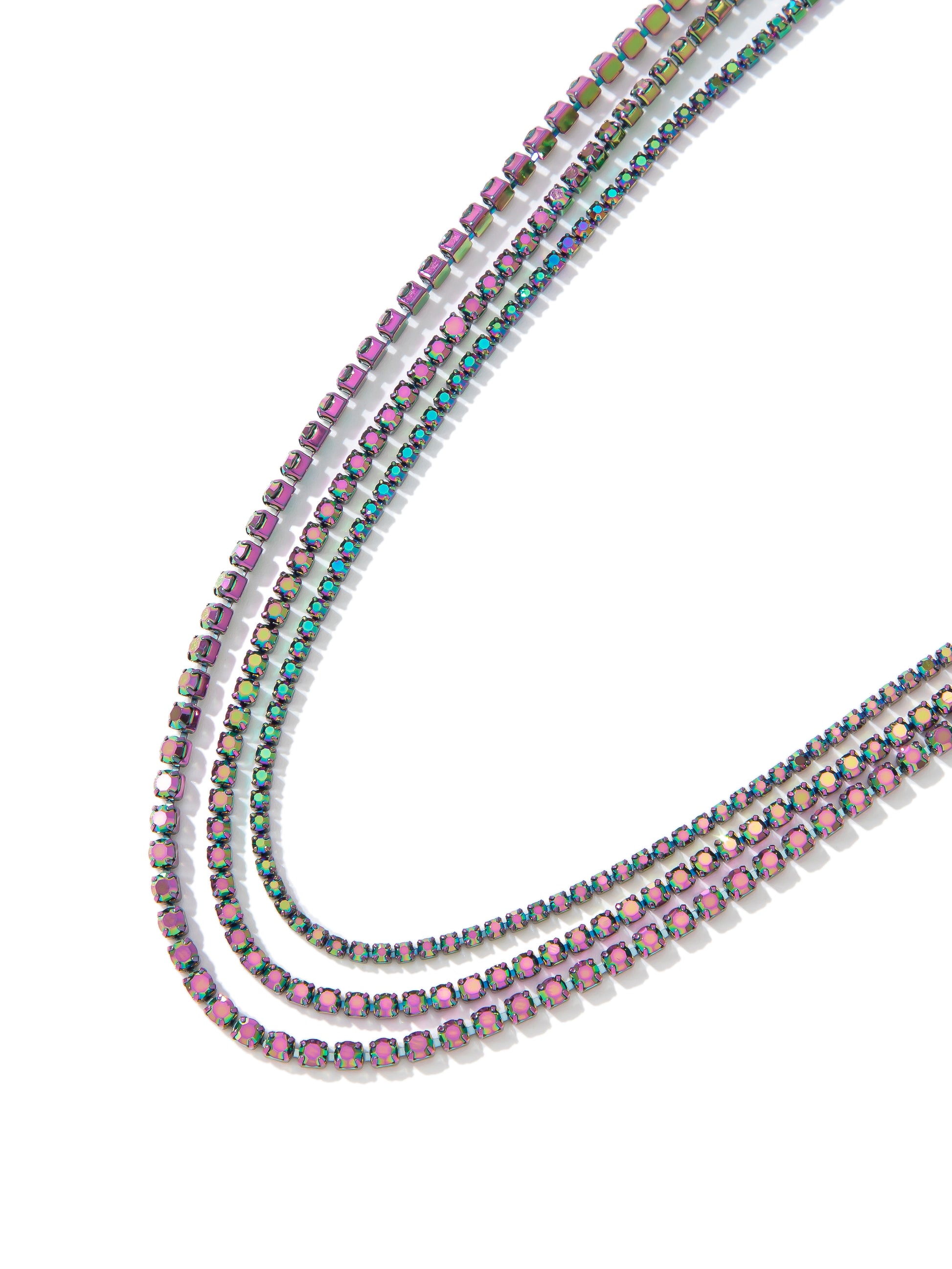 Love Stitch Multi Layered Necklace - Mystic