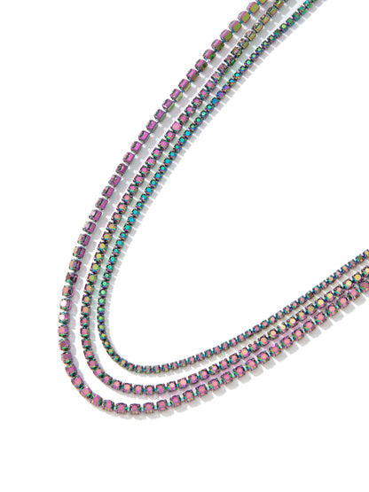 Love Stitch Multi Layered Necklace - Mystic