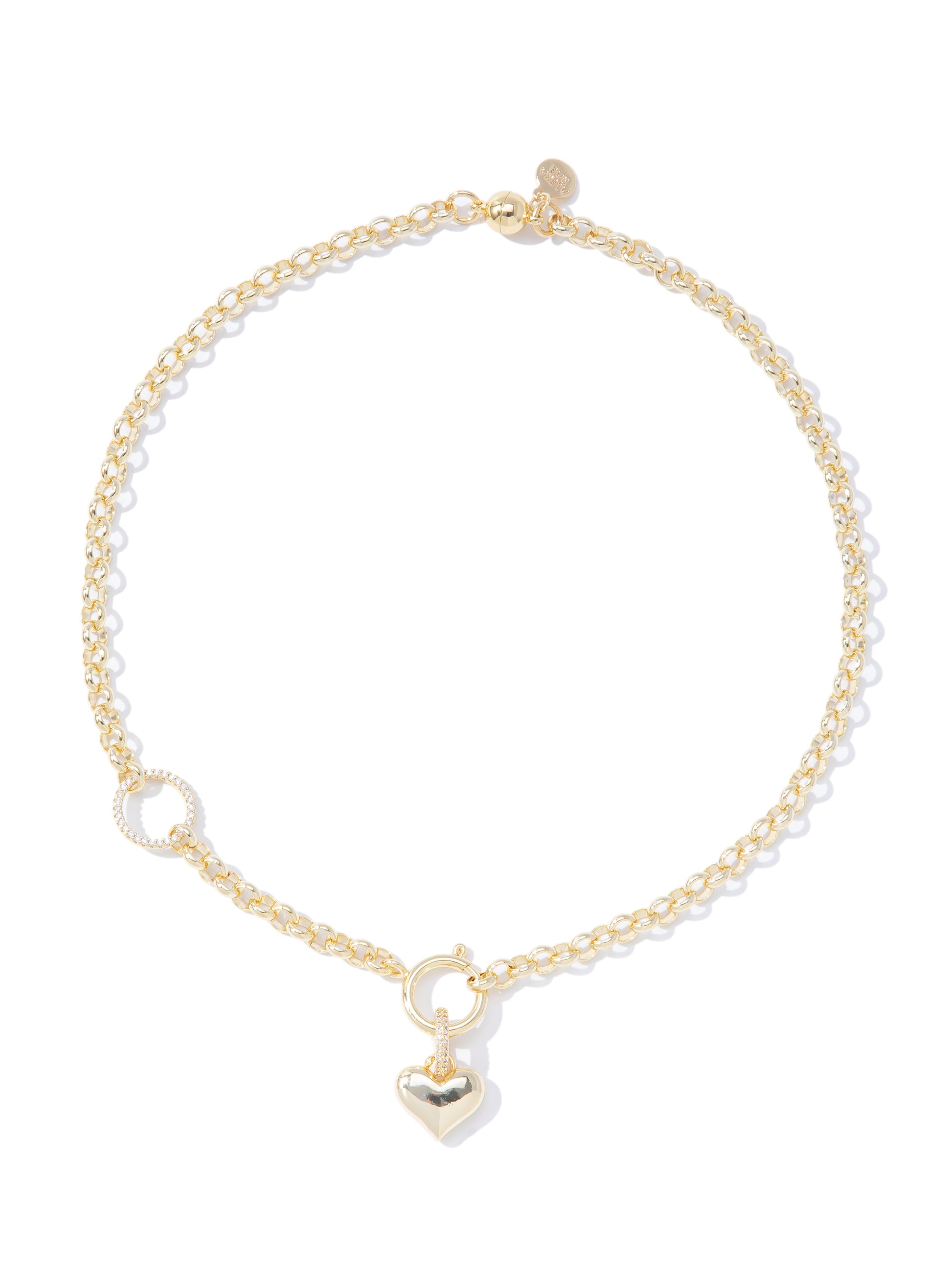 Lovelight Aura Necklace - Metallic Moonlight