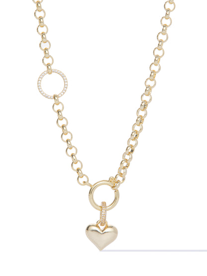 Lovelight Aura Necklace - Metallic Moonlight