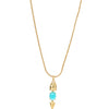 Lucky Catch Necklace - Gold