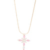 Lucky Cross Necklace - Petal