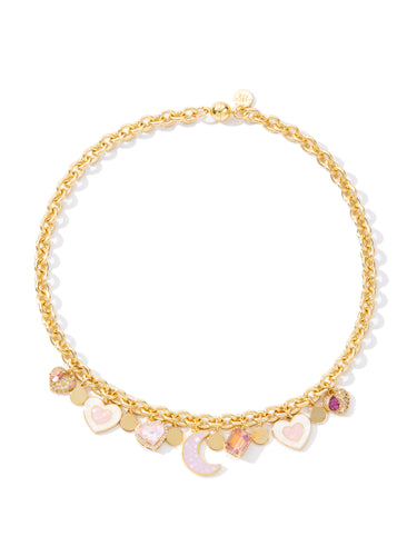 Lucky In Love Necklace - Gold