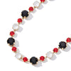 Lucy In The Sky Necklace - Black Red