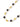 Lucy In The Sky Necklace - Black Yellow
