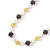 Lucy In The Sky Necklace - Black Yellow