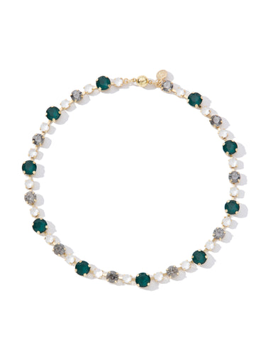 Lucy In The Sky Necklace - Emerald White
