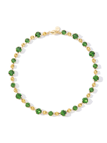 Lucy In The Sky Necklace - Green Yellow