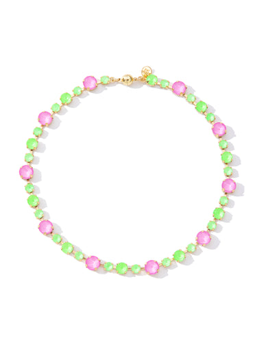 Lucy In The Sky Necklace - Kiwi Punch