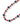 Lucy In The Sky Necklace - Navy Red