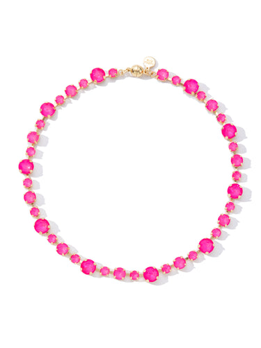 Lucy In The Sky Necklace - Neon Pink