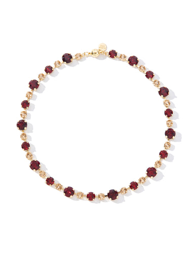 Lucy In The Sky Necklace - Maroon