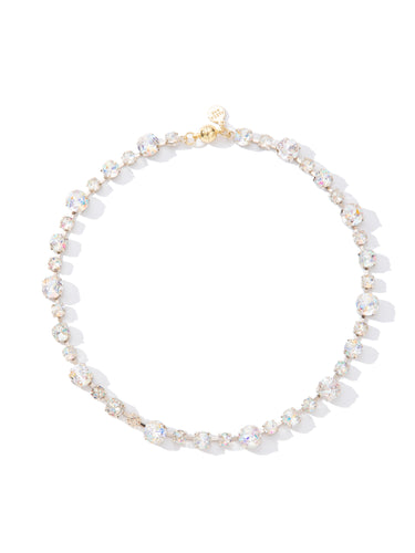Lucy In The Sky Necklace - Linen Snow Glow