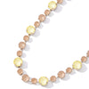 Lucy In The Sky Necklace - Linen Vanilla Bean