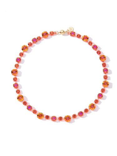 Lucy In The Sky Necklace - Metallic Pumpkin Spell