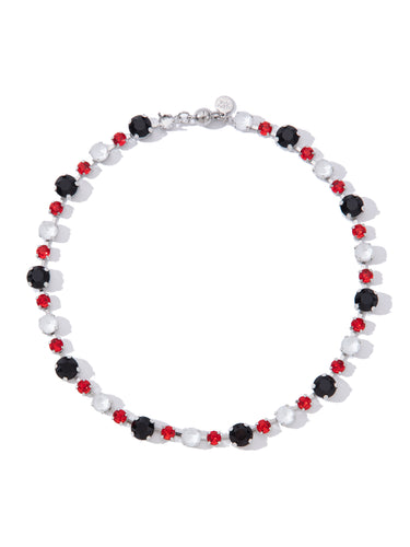 Lucy In The Sky Necklace - Black Red