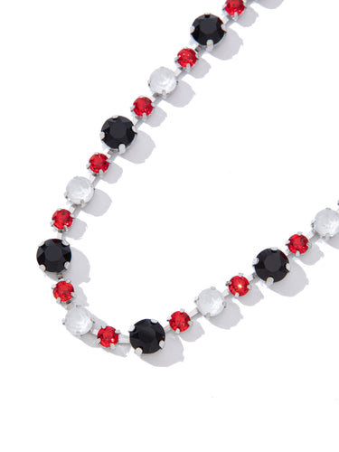 Lucy In The Sky Necklace - Black Red