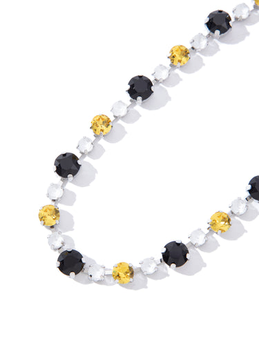Lucy In The Sky Necklace - Black Yellow