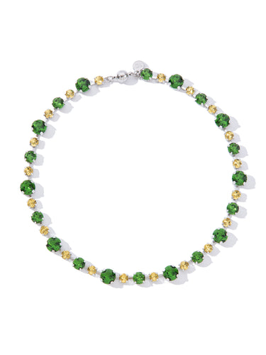 Lucy In The Sky Necklace - Green Yellow