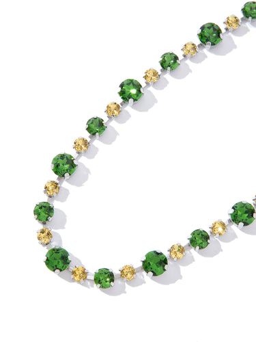 Lucy In The Sky Necklace - Green Yellow