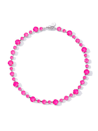 Lucy In The Sky Necklace - Neon Pink