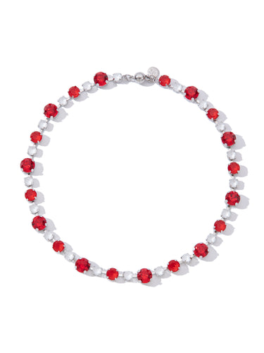 Lucy In The Sky Necklace - Red White