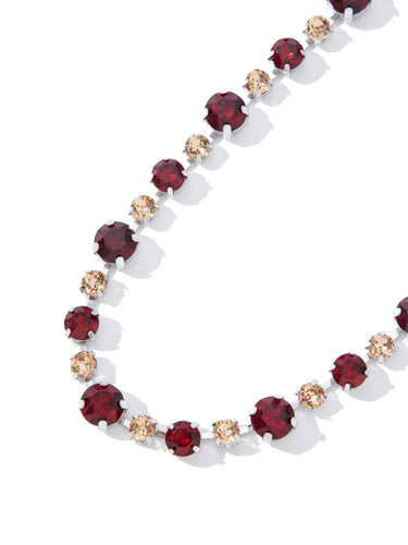 Lucy In The Sky Necklace - Maroon