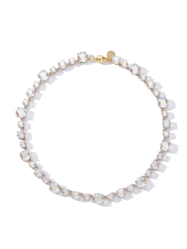 Lucy In The Sky With Diamonds Necklace - Linen Diamond Dust Veil