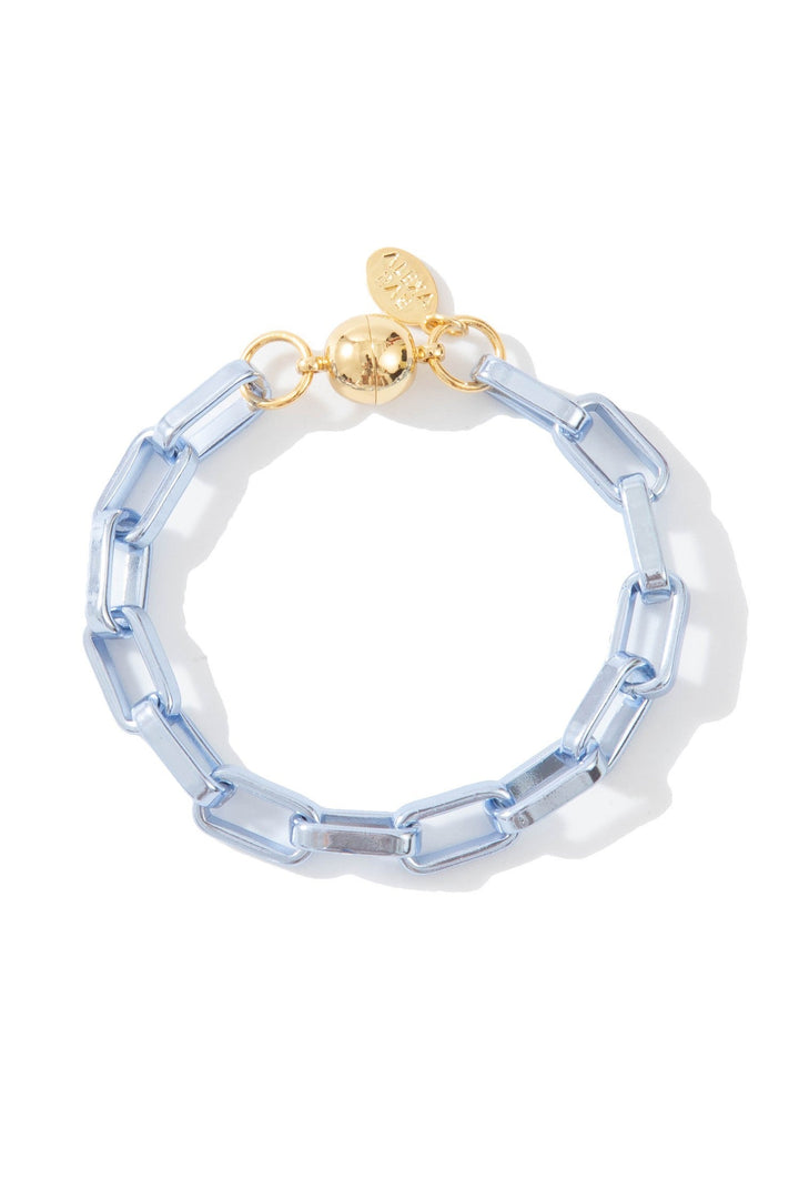 Gravity Bracelet - Liquid Metallic Ice Blue