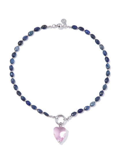 Lyra Necklace - Blue Rose