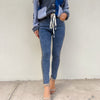 Blue B Embelishment Stretch Denim Jeans