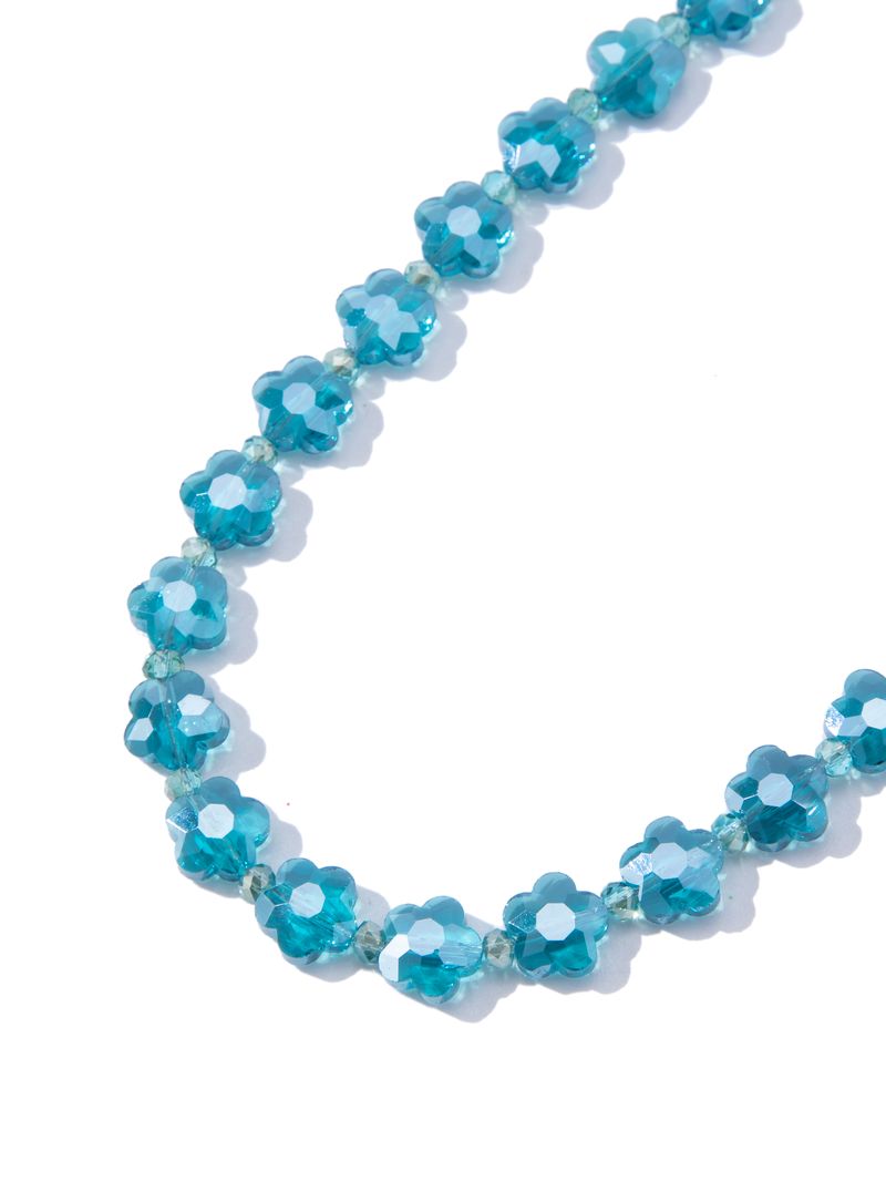 Flower Kiss Necklace - Ocean Jewel