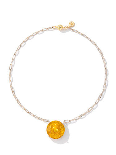 Madrid Necklace - Linen Sunshine Kiss