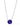 Madrid Necklace - Silver Blue
