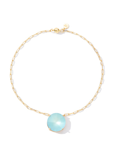 Madrid Nights Necklace - Azure Silk