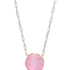 Madrid Nights Necklace - Linen Camellia