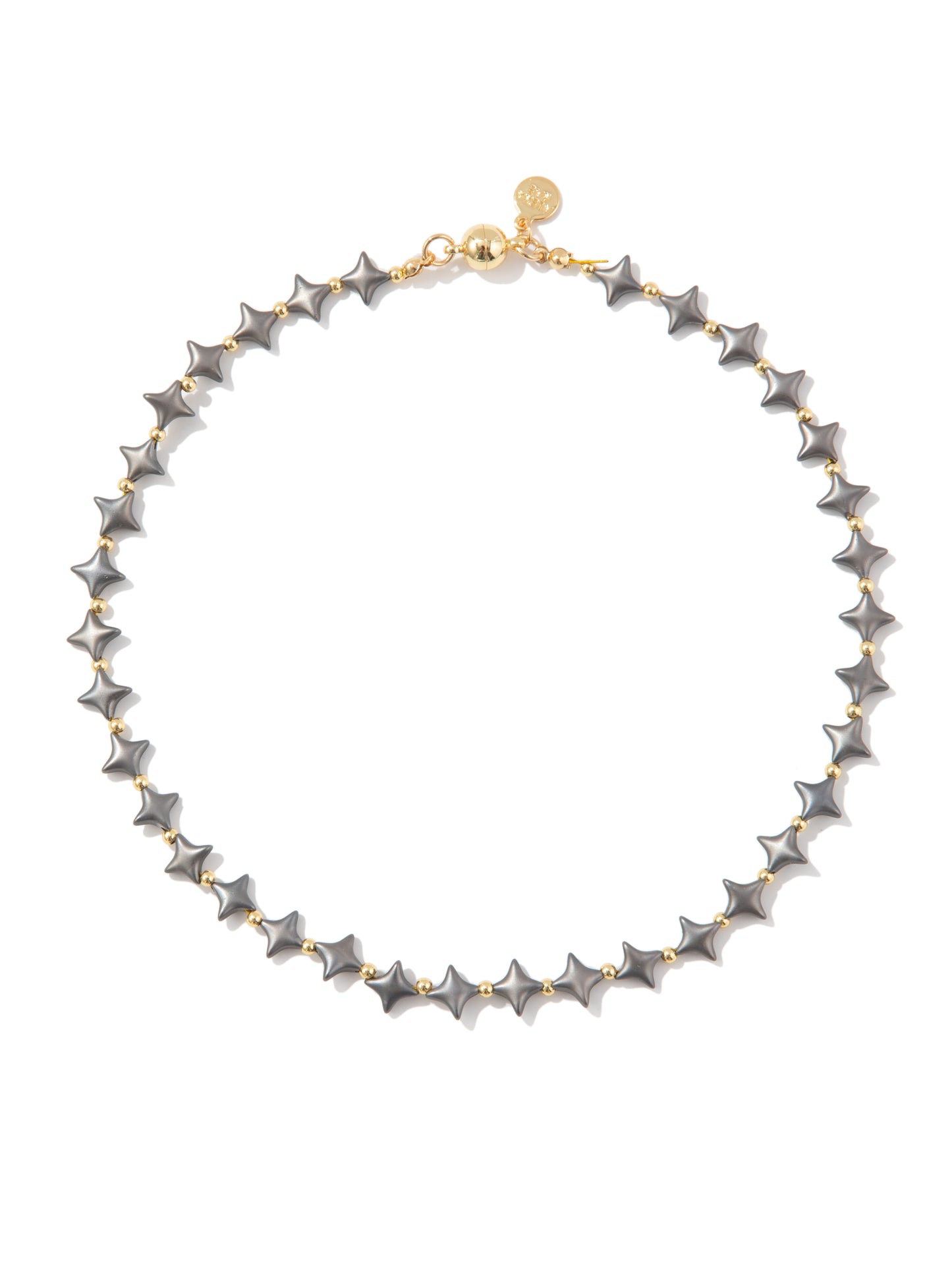 Mars Necklace - Gunmetal Gold