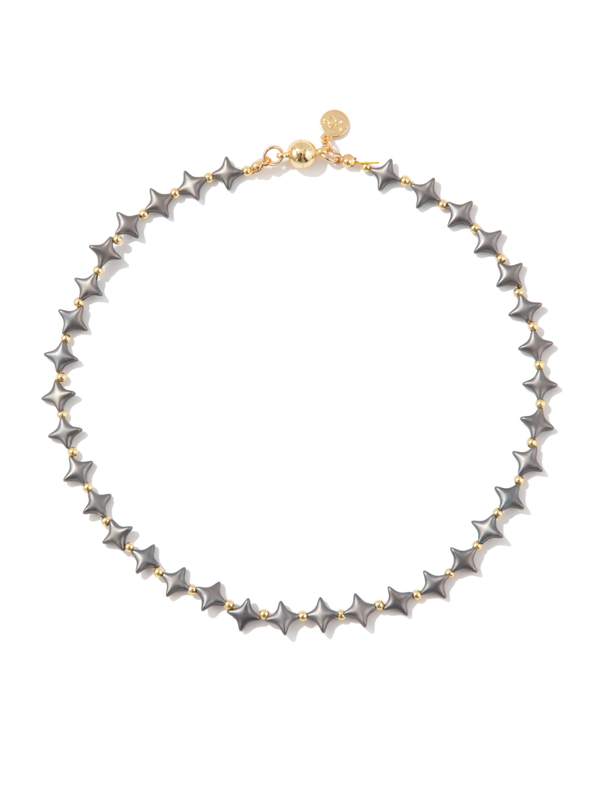 Mars Necklace - Gunmetal Gold