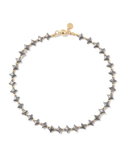 Mars Necklace - Gunmetal Gold