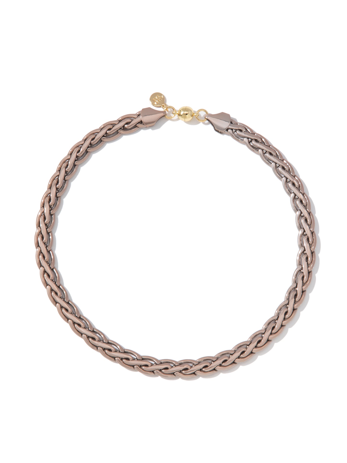 Mega Pint Beverly Hills Necklace - Metallic Moonshadow