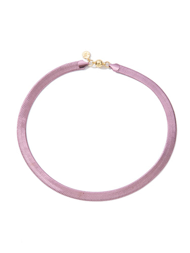 Mega Pint Scarlett Necklace - Metallic Blushberry