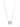 Melrose Necklace - Metallic Tickle Me Pink